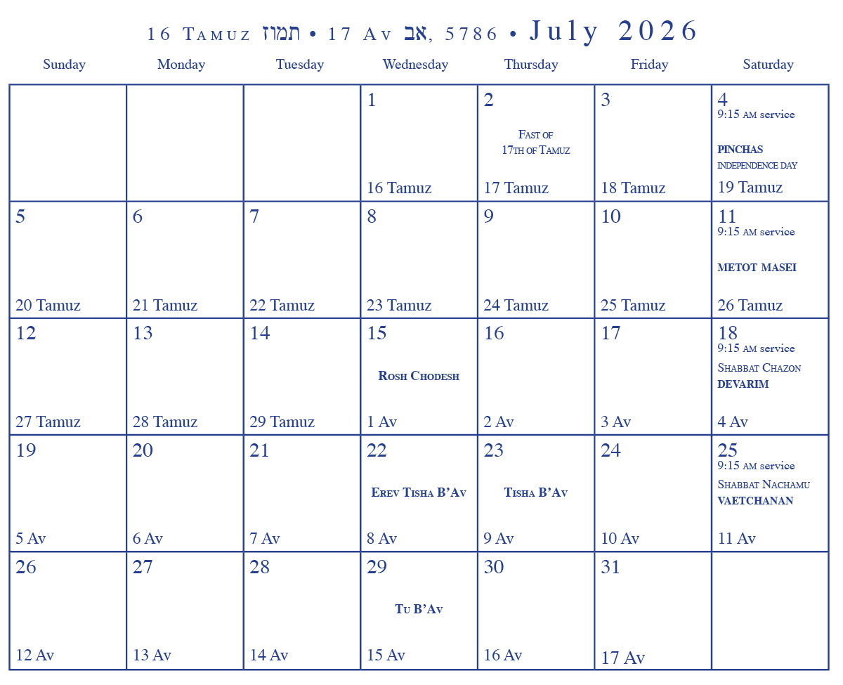 calendar